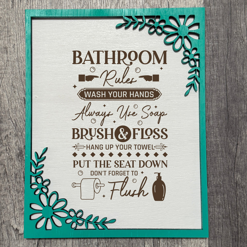Solid Engraved 23x28 Sign or Decor Fully Customizable