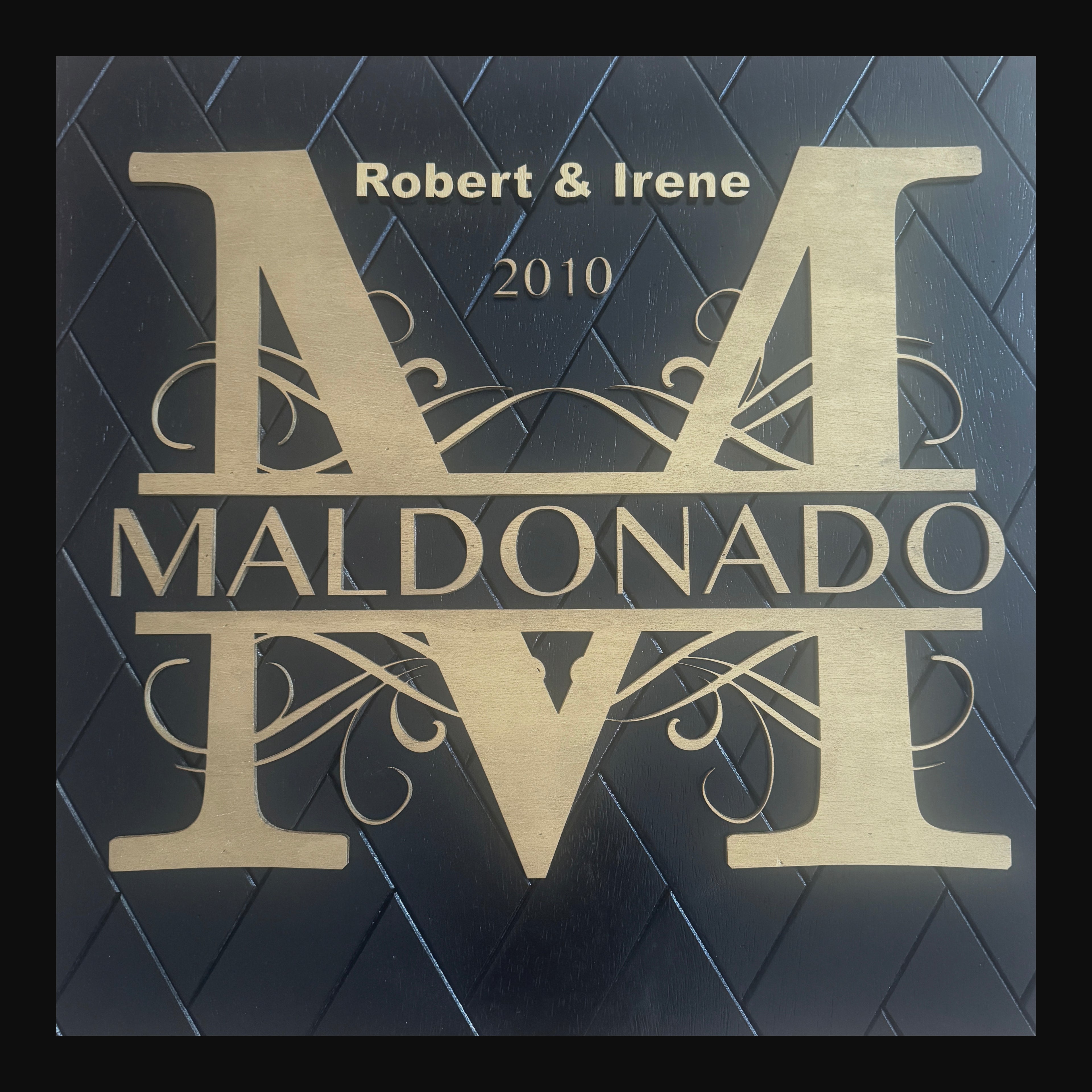 Wedding & Event Monogram Sign