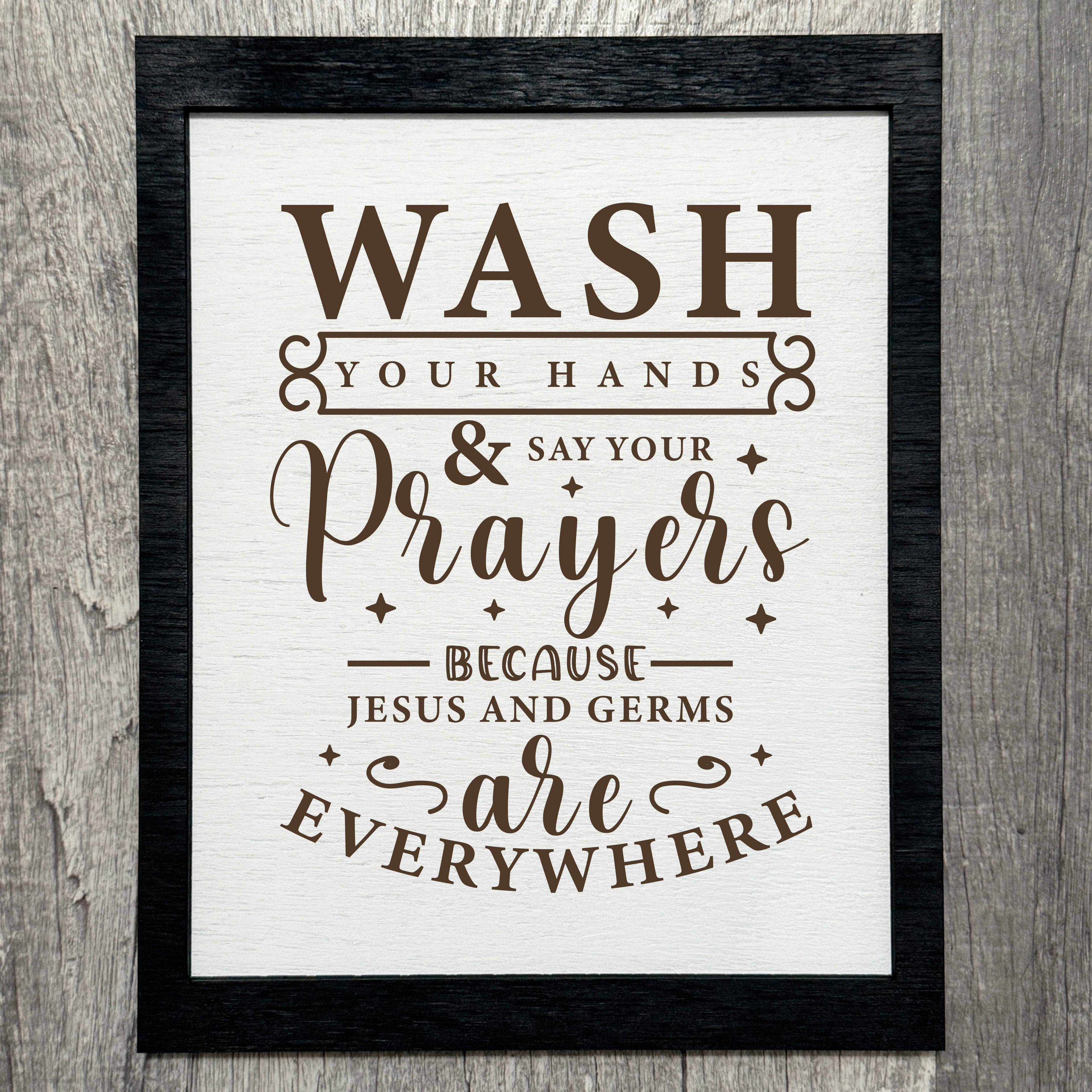 Solid Engraved 23x28 Sign or Decor Fully Customizable